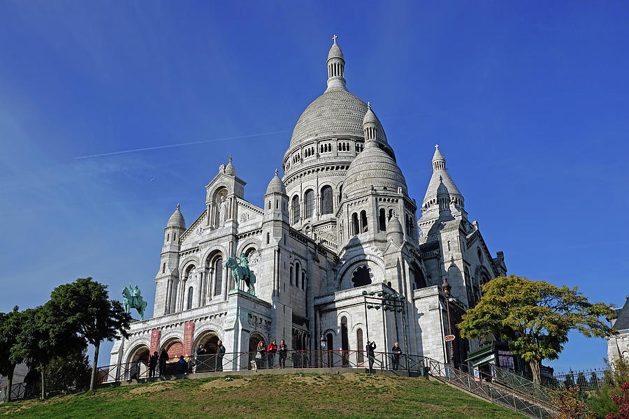 Sacre Coeur In The Montmartre Area Of Paris, France  Photograph by Rick Rosenshein