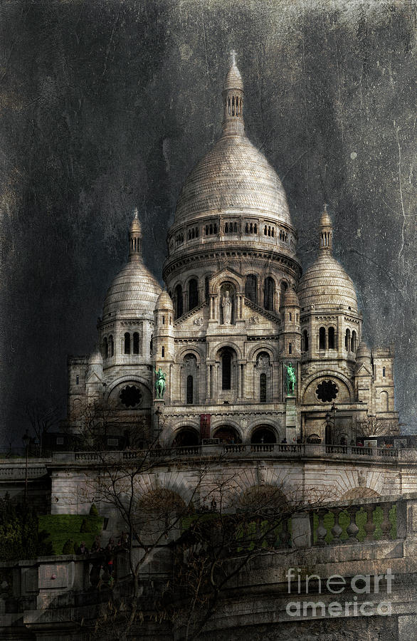 Paris Photograph - Sacre-Coeur, Paris by Elena Nosyreva