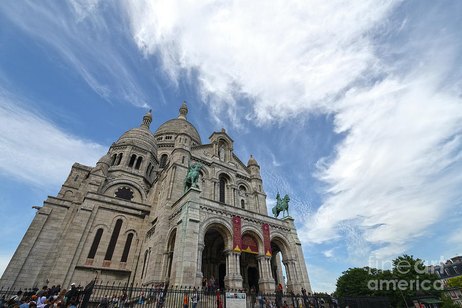 Sacre Coeur, Paris, France 1  Photograph by Amir Paz