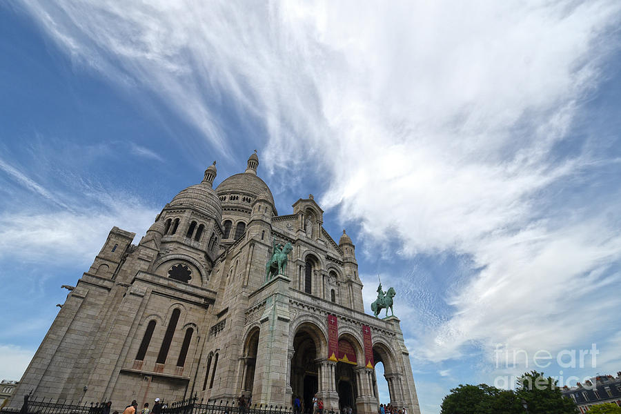 Sacre Coeur, Paris, France  Photograph by Amir Paz