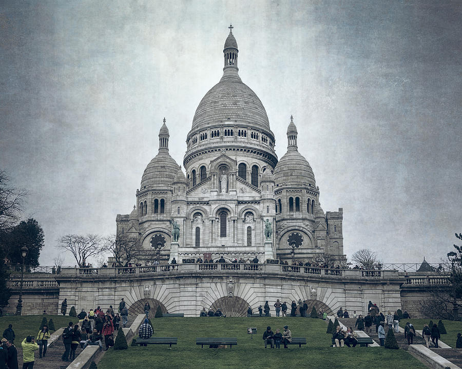 Paris Photograph - Sacre Coeur Paris II by Joan Carroll