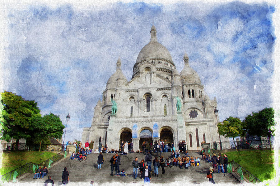 Sacre Coeur Photograph by Tom Reynen