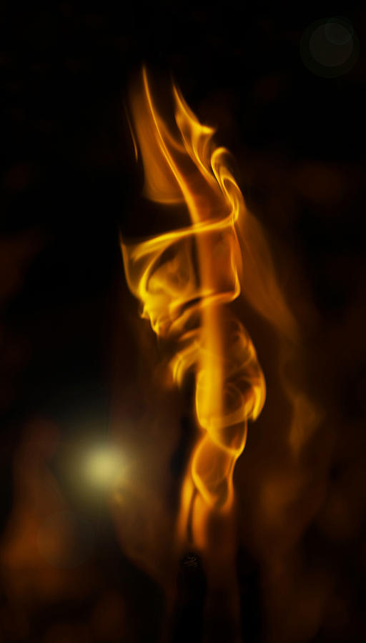 Ignition Photograph - Sacred Expression by Steven Poulton