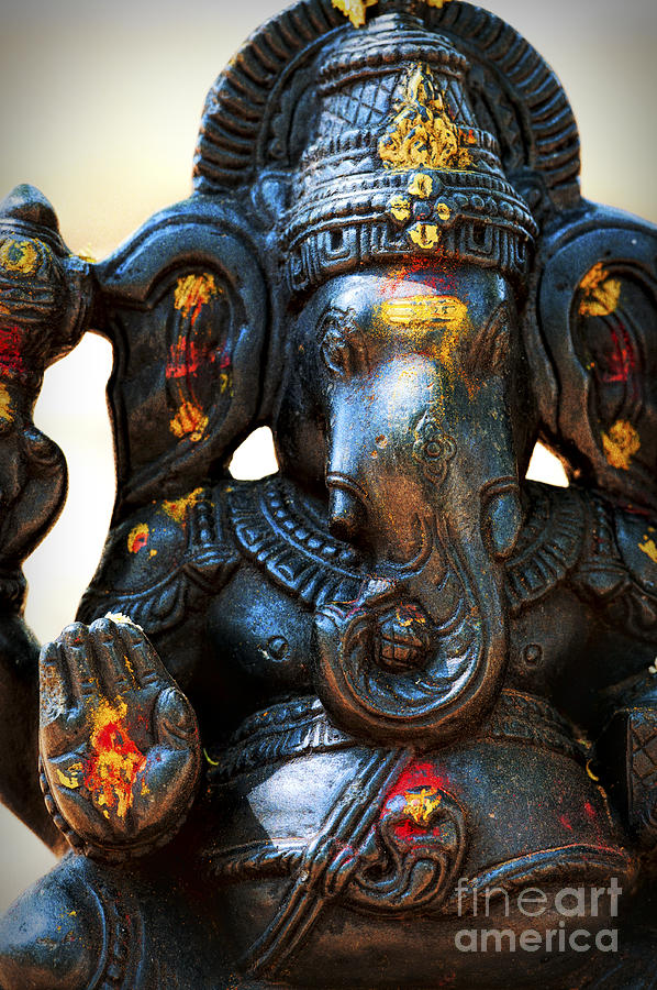 Abstract Photograph - Sacred Ganesha by Tim Gainey