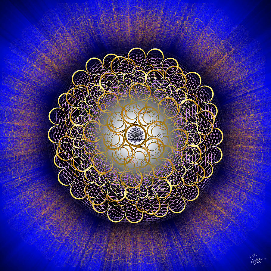 Sacred Geometry 415 Photograph by Endre Balogh