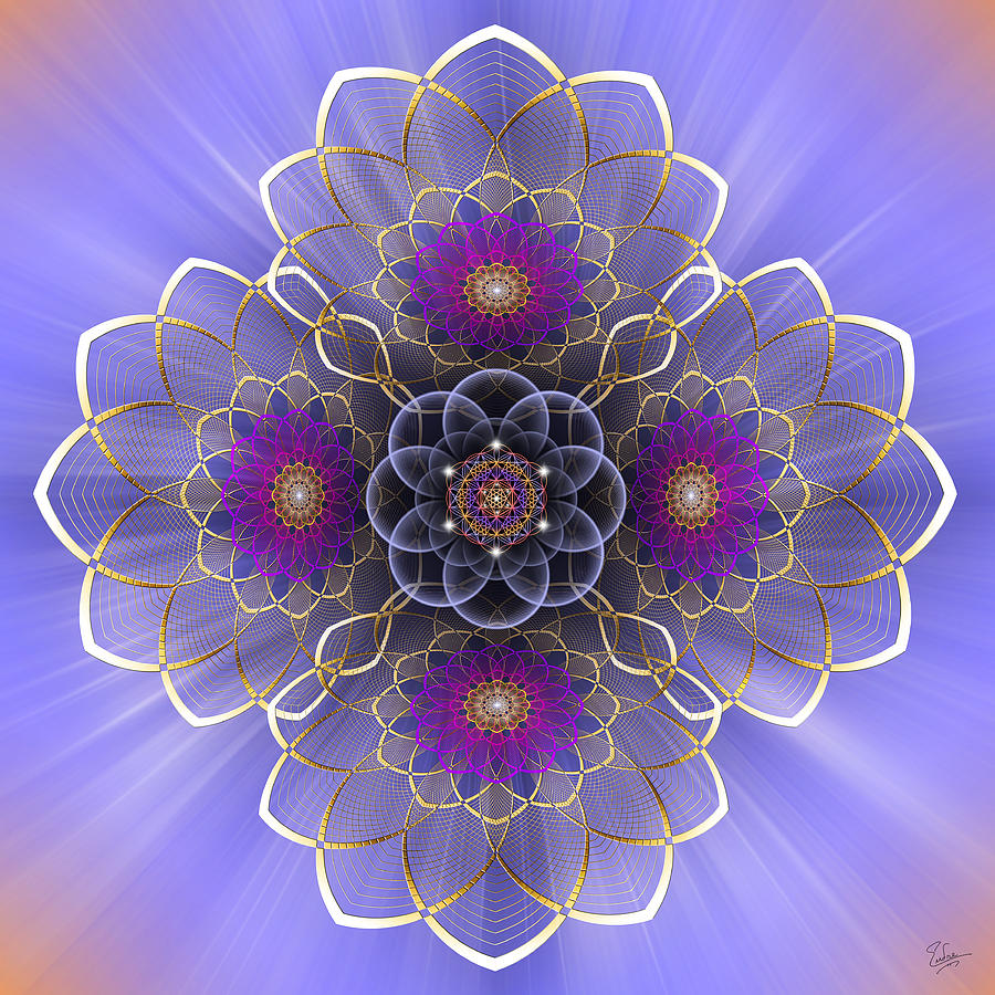 Sacred Geometry 417 Photograph by Endre Balogh