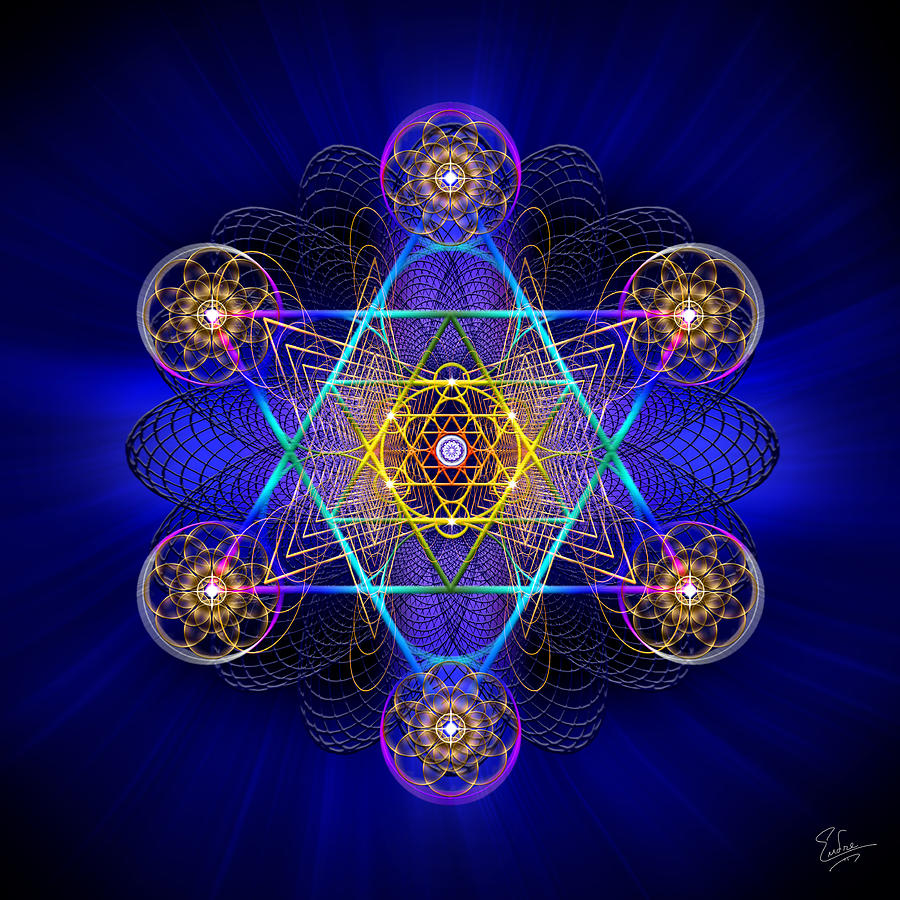 Sacred Geometry 528 Photograph by Endre Balogh