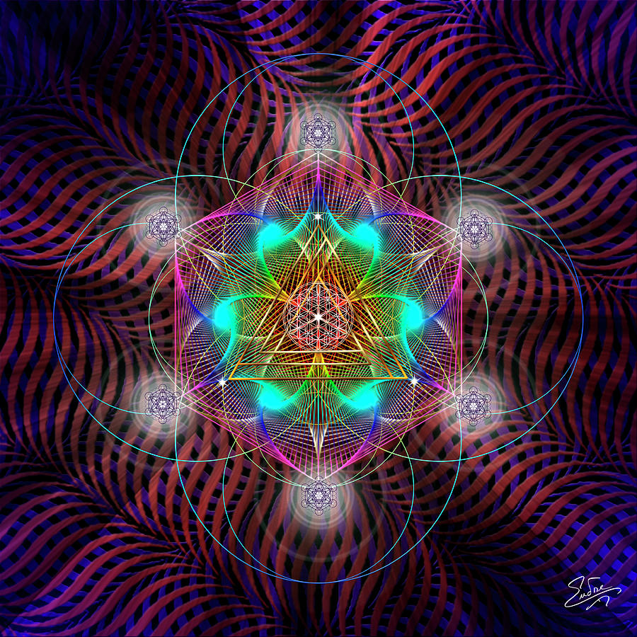Sacred Geometry 602 Photograph by Endre Balogh