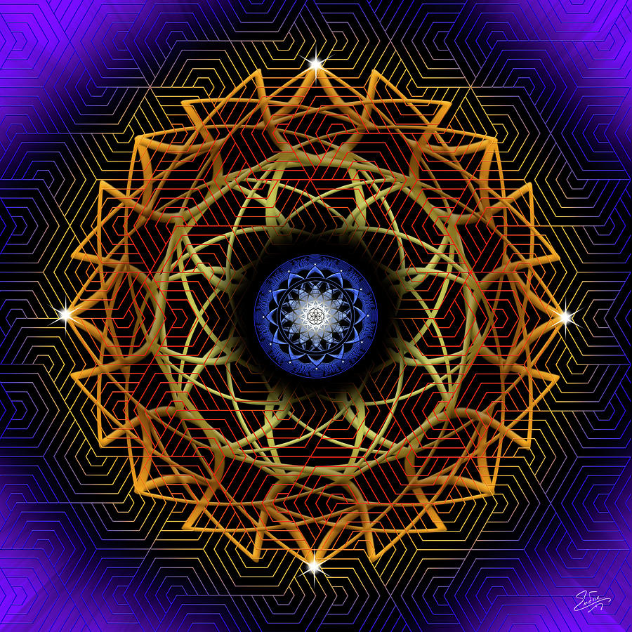 Sacred Geometry 604 Photograph by Endre Balogh
