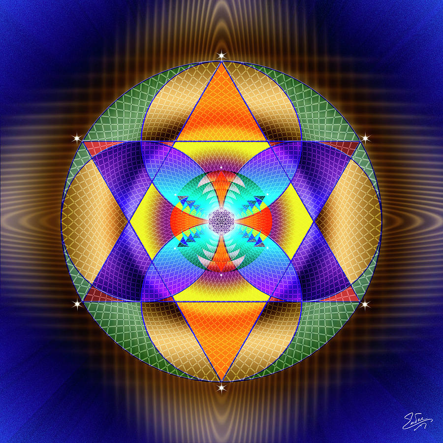 Sacred Geometry 628 Photograph by Endre Balogh