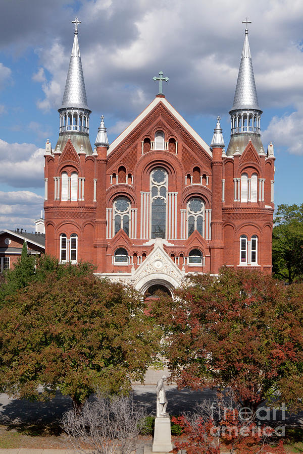 Sacred Heart Cultural Center and Church in Augusta Georgi Photograph by Anthony Totah