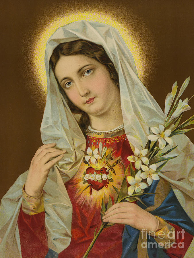 virgin mary of the Paintings