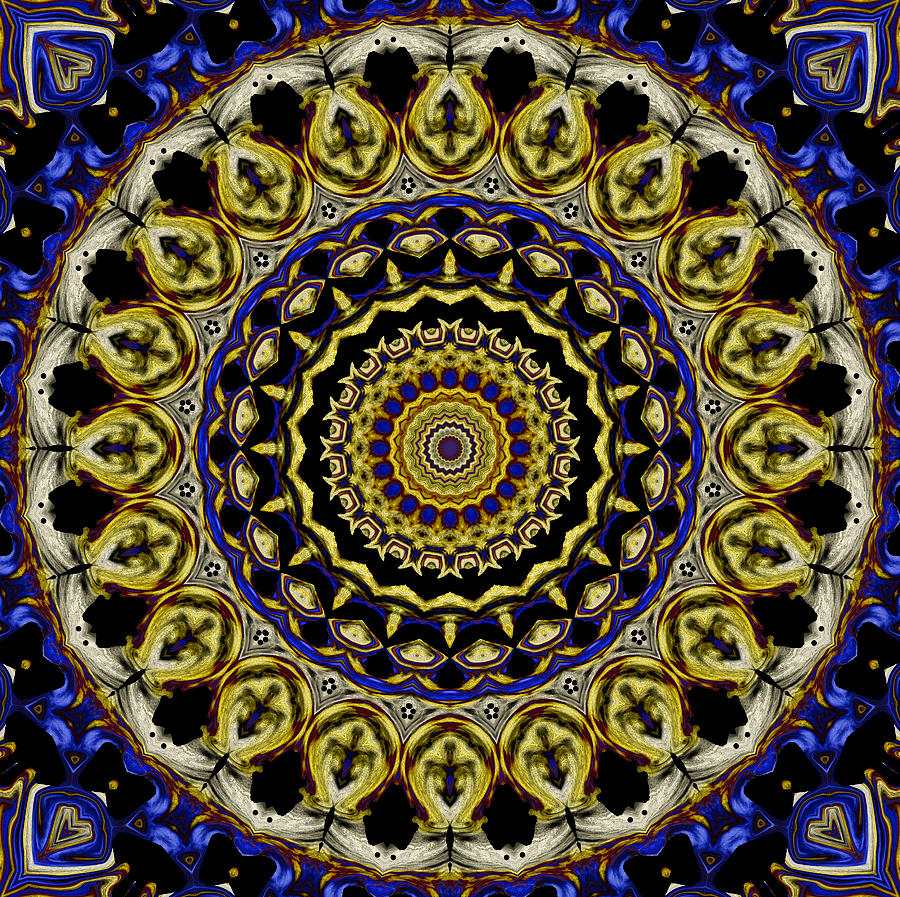 Sacred Mandala Digital Art by Joy McKenzie