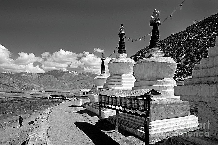 Sacred Stupas - Central Tibet by Craig Lovell Sacred Stupas - Central Tibet by Craig Lovell