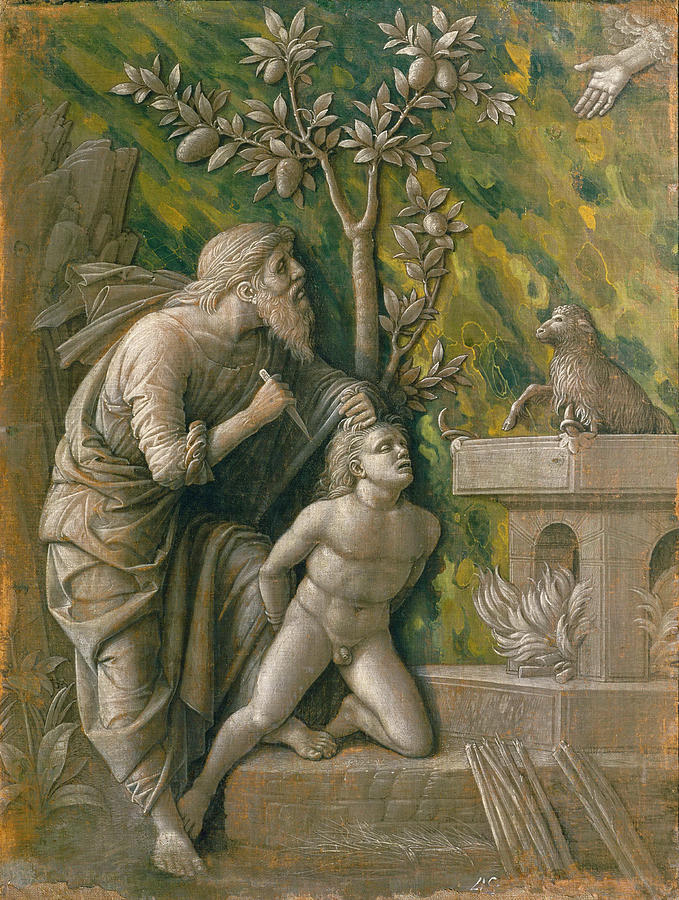 Sacrifice of Isaac Painting by Andrea Mantegna