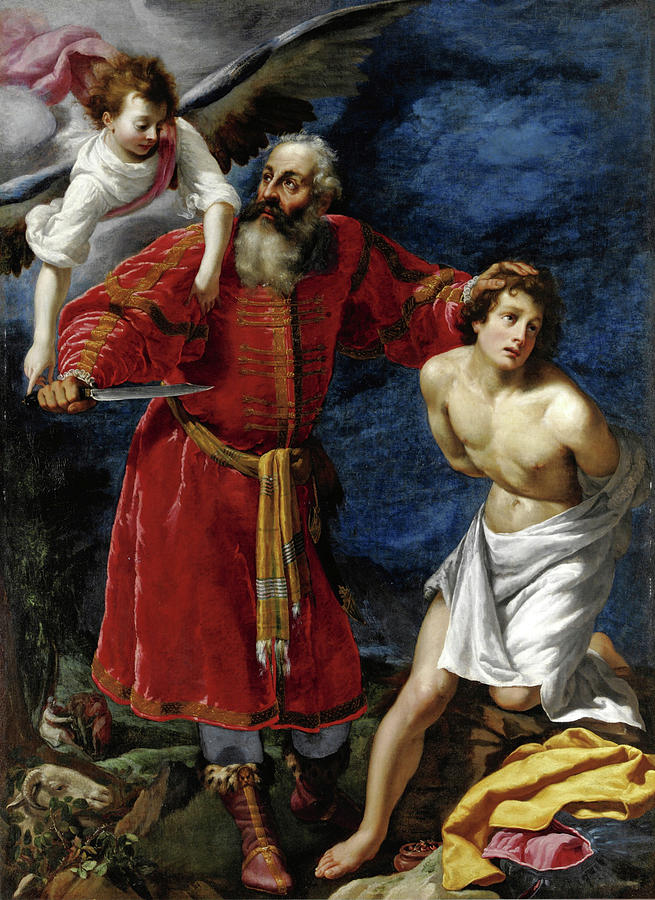Sacrifice of Isaac Painting by Matteo Rosselli