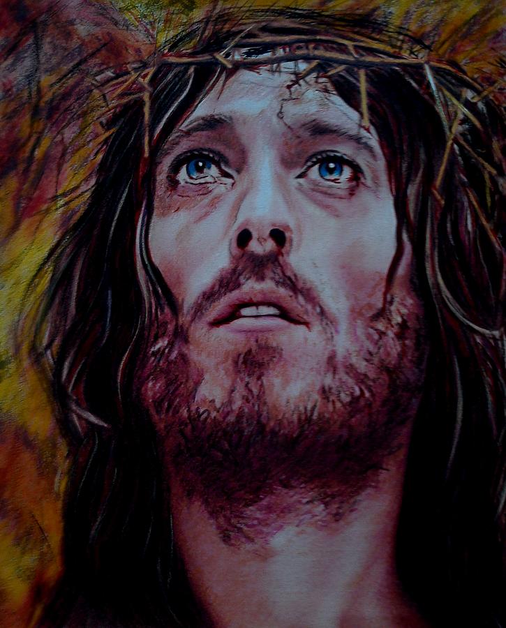 Jesus Christ Painting - Sacrificium by Mandy Thomas