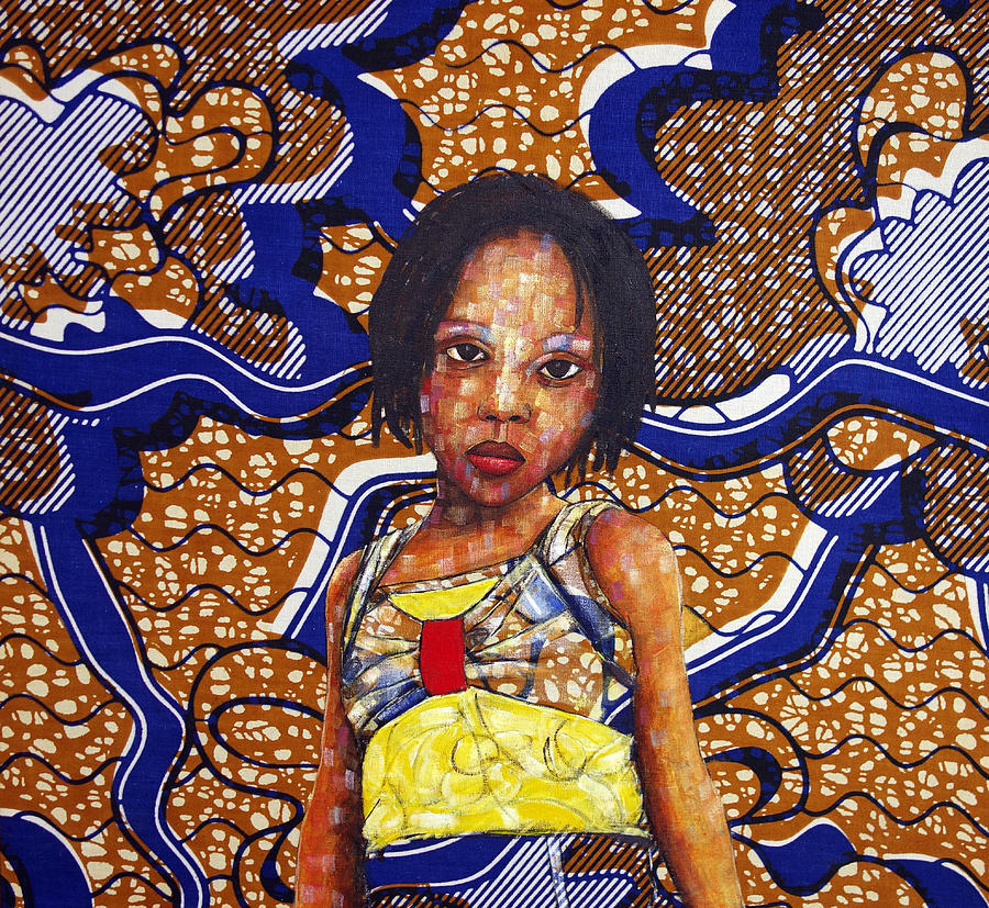 Sad Beauty Painting by Ronex Ahimbisibwe