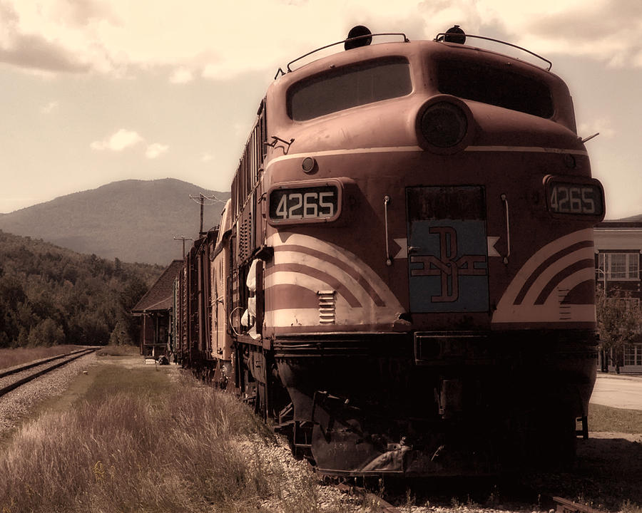 Sad Train Photograph by Ross Powell