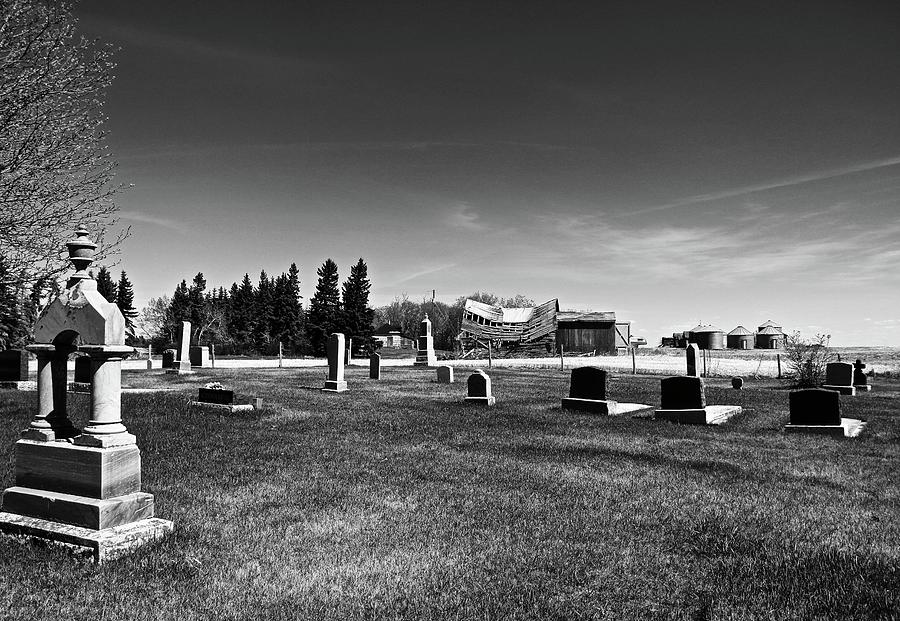 Saddle Church And Graveyard 2 Photograph