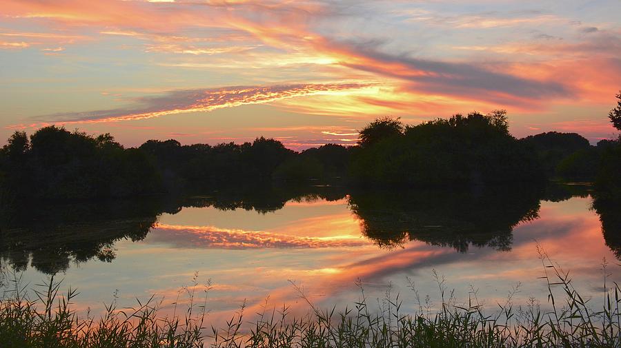 Saddle Creek Sunset Photograph by Carol Bradley