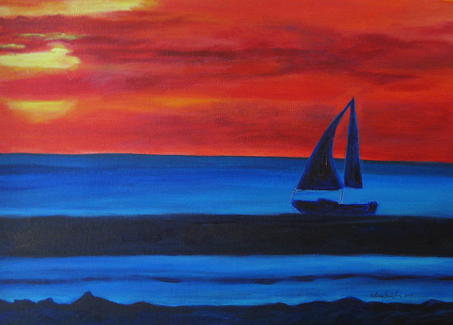 Safe Harbor Painting by Patricia Januszkiewicz