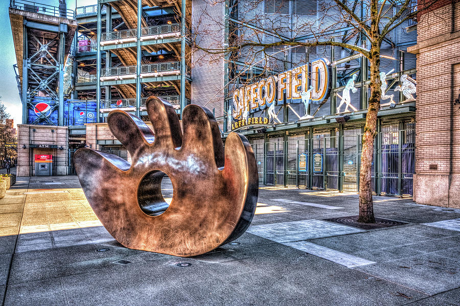 Safeco Field Glove Photograph by Spencer McDonald