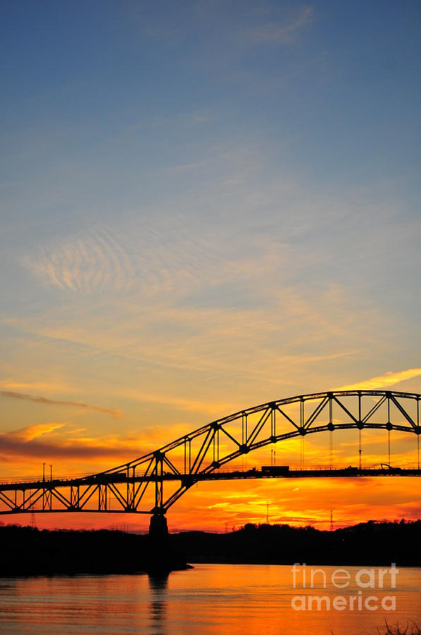 Sagamore Bridge Photograph by Catherine Reusch Daley - Fine Art America