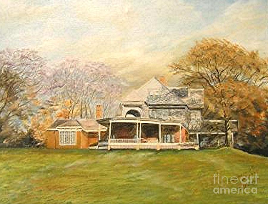 Sagamore Hill Painting by Nicholas Minniti Sagamore Hill Painting by Nicholas Minniti
