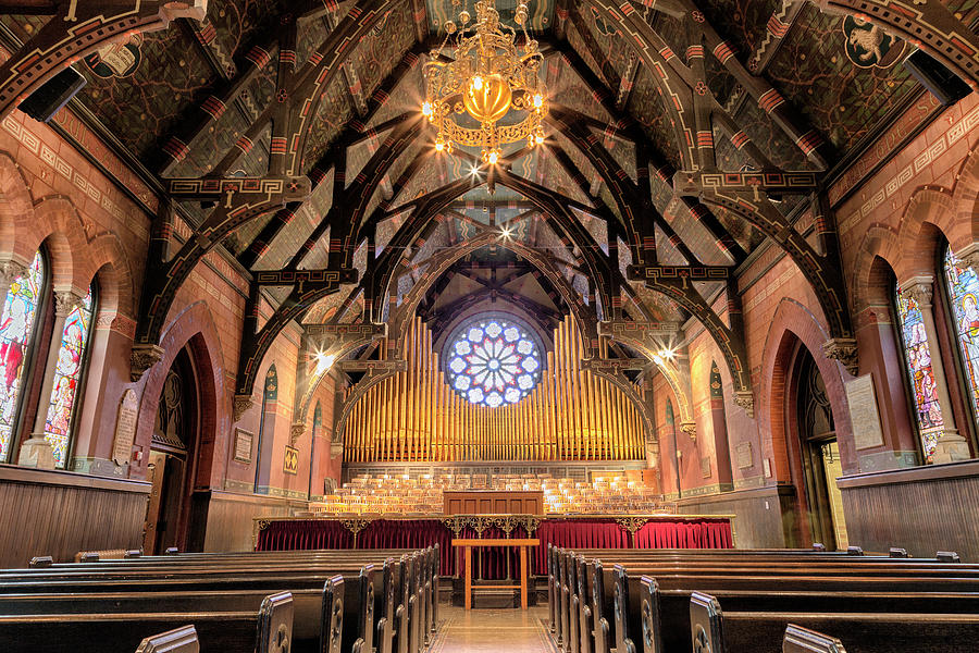 Sage Chapel Organ - Opus 1009 Photograph by Stephen Stookey