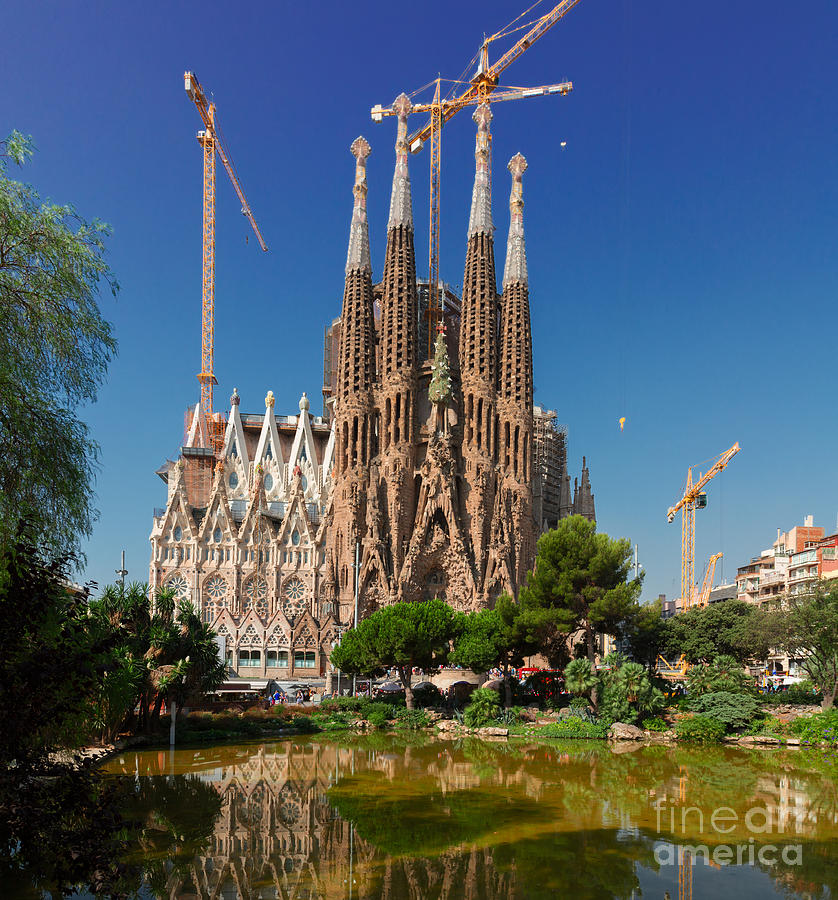 Sagrada Familia Photograph by Anastasy Yarmolovich