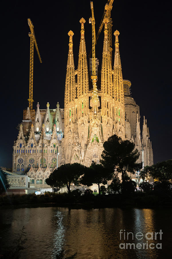 Sagrada Familia  Photograph by Andrew Michael