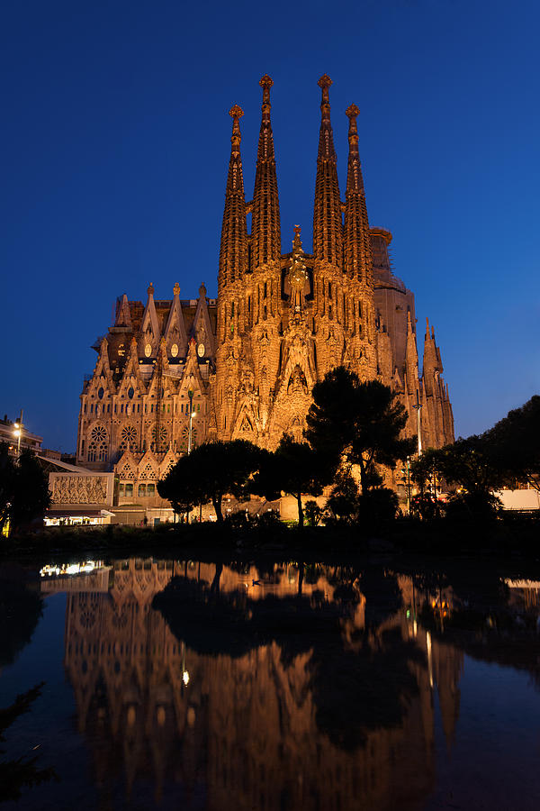 Sagrada Familia Cathedral in Barcelona Photograph by Blaz Gvajc - Fine ...