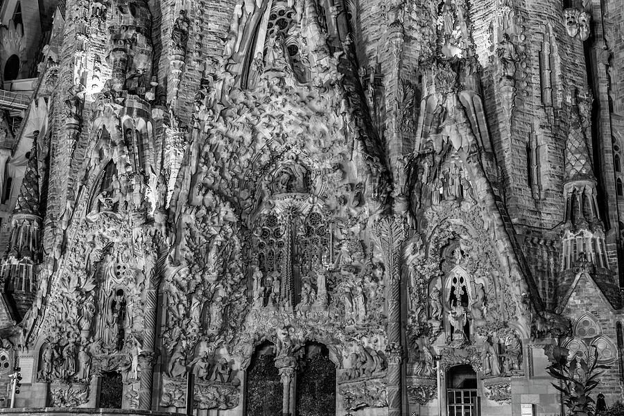 Sagrada Familia Detail Photograph by Georgia Clare