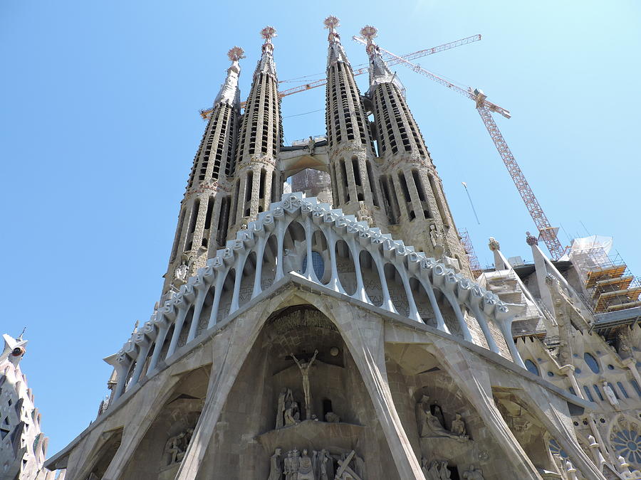 Sagrada Familia in Barcelona, Spain Photograph by Roberts Photography ...