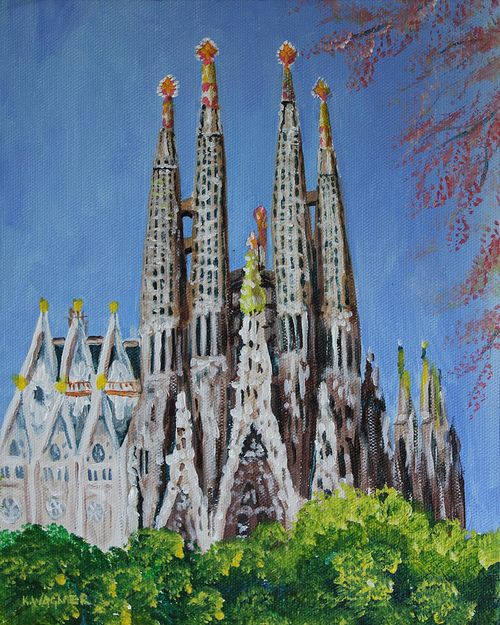Sagrada Familia Painting by Karl Wagner - Fine Art America