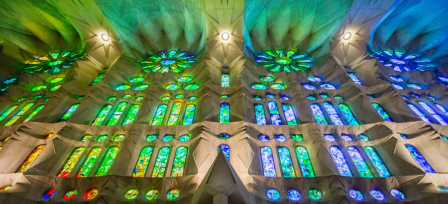 Sagrada Familia Northeast Wall Barcelona Photograph by Adam Rainoff