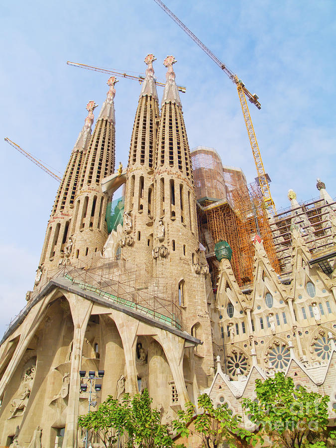 Sagrada Familia of Barcelona Photograph by Anastasy Yarmolovich