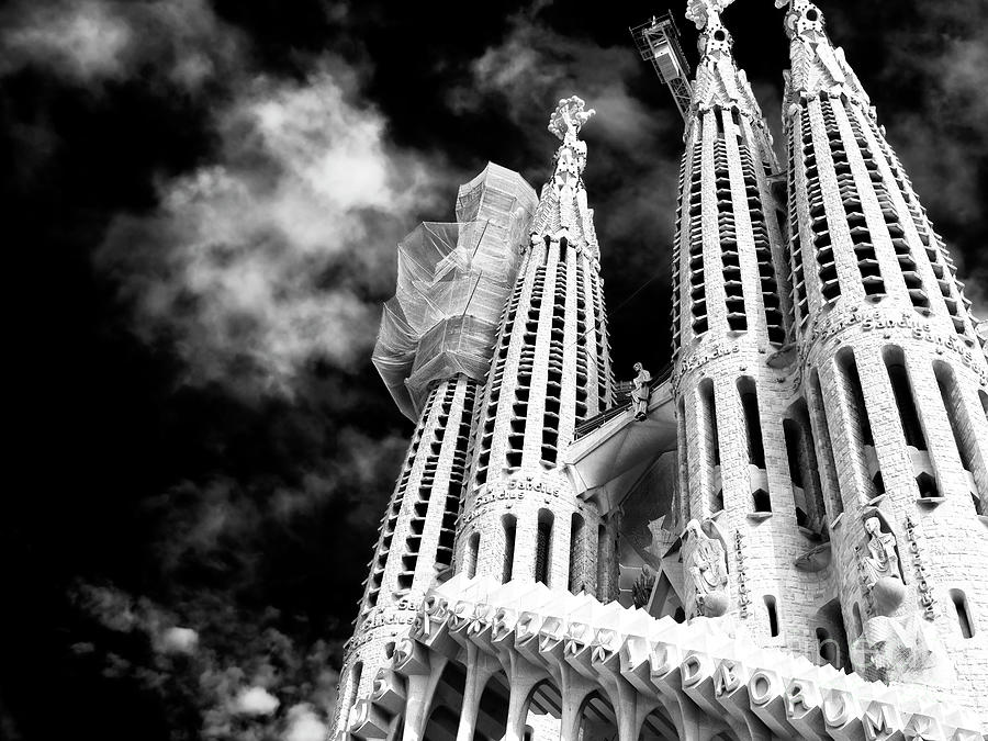 Sagrada Familia Towers Barcelona Photograph by John Rizzuto