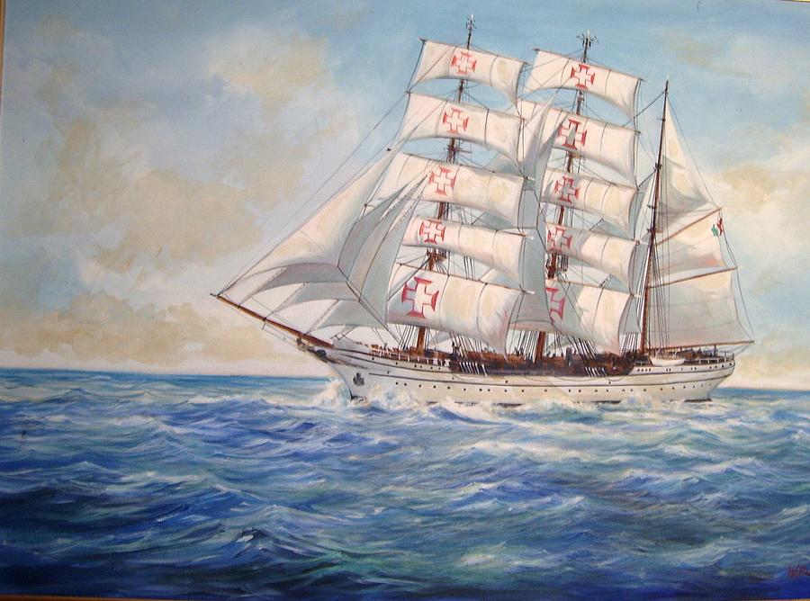 Sagres Painting by Perrys Fine Art