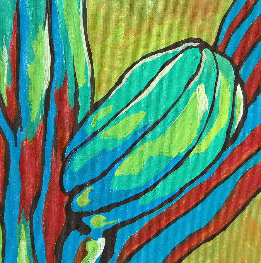 Saguaro 15 Painting by Sandy Tracey