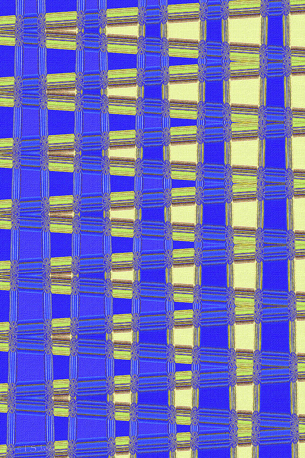 Saguaro And Blue Sky Abstract Digital Art by Tom Janca