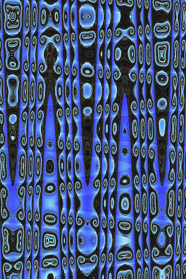Saguaro Forest Abstract Digital Art by Tom Janca