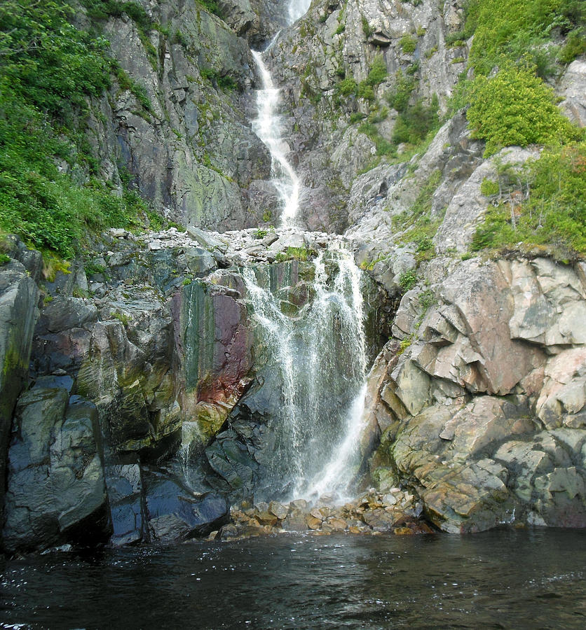 Saguenay Waterfall Photograph by Susan Lafleur