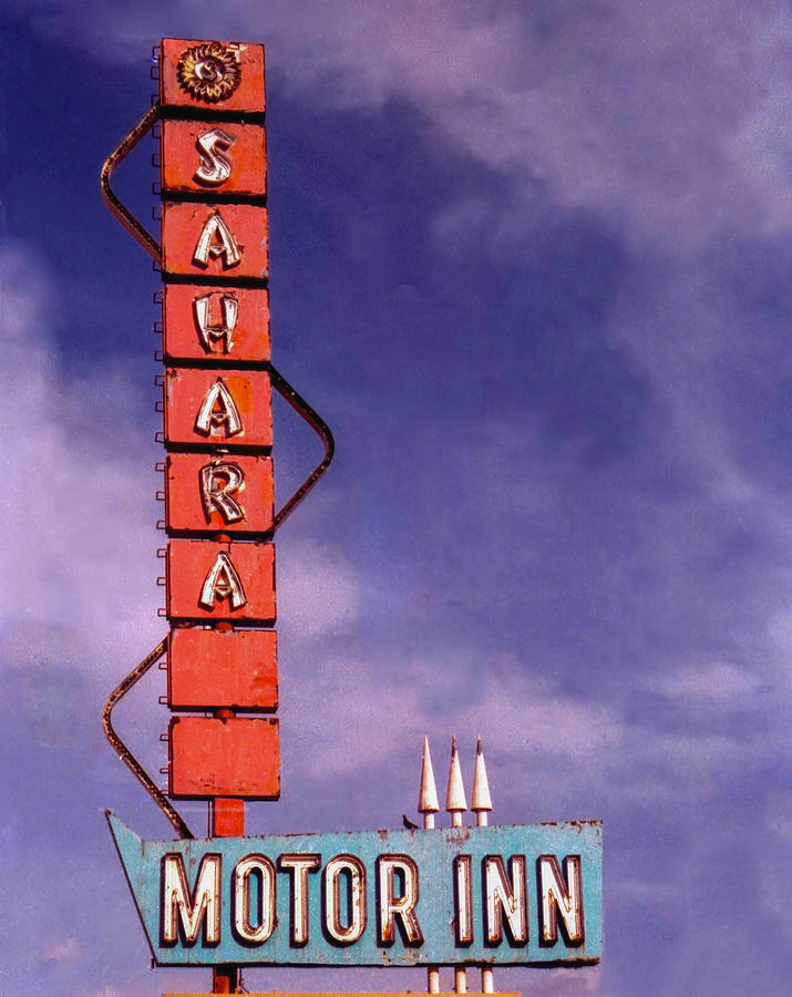 Sahara Motor Inn Photograph by Matthew Bamberg