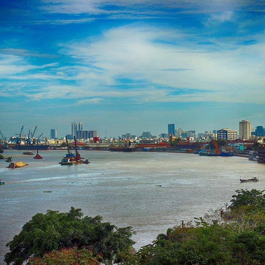 Traveling Photograph - Saigon River I Ho Chi Minh City by Vietnam Rejser
