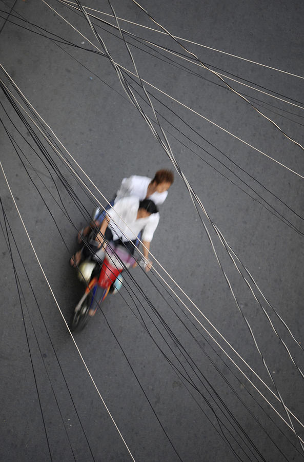 Saigon Photograph - Saigon Wires by Rafa Rivas