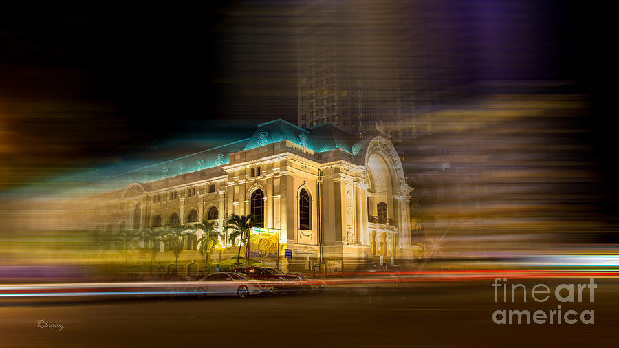Saigons Opera House II Photograph by Rene Triay FineArt Photos