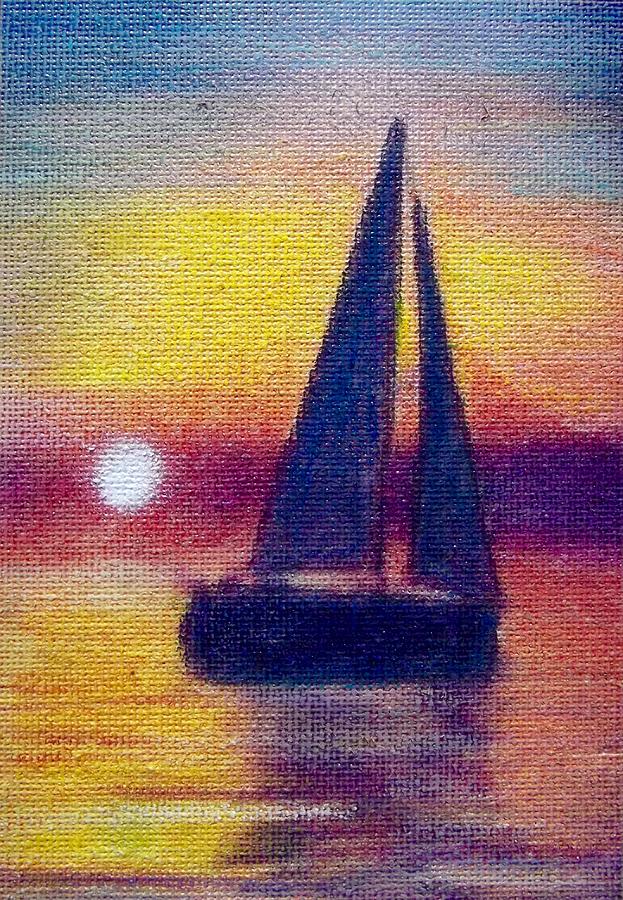 Sail Away Pastel by Cara Frafjord