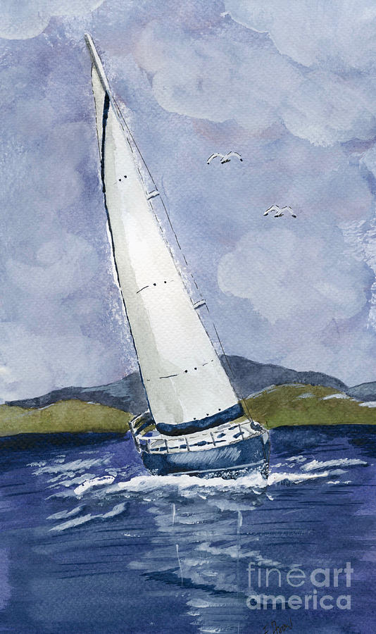 Sail Away Painting